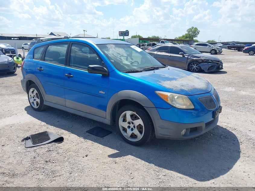 2008 Pontiac Vibe VIN 5Y2SL65888Z400283 IAAI salvage auction — NORMAL WEAR, Original (Texas), sold $1,525 on 2026-07-15 (photo 1)
