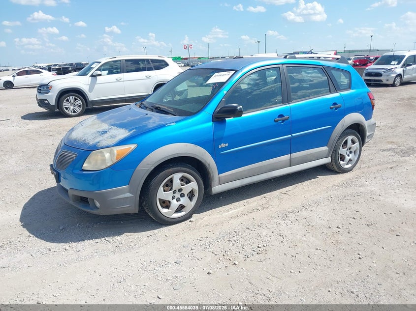 2008 Pontiac Vibe VIN 5Y2SL65888Z400283 IAAI salvage auction — NORMAL WEAR, Original (Texas), sold $1,525 on 2026-07-15 (photo 2)