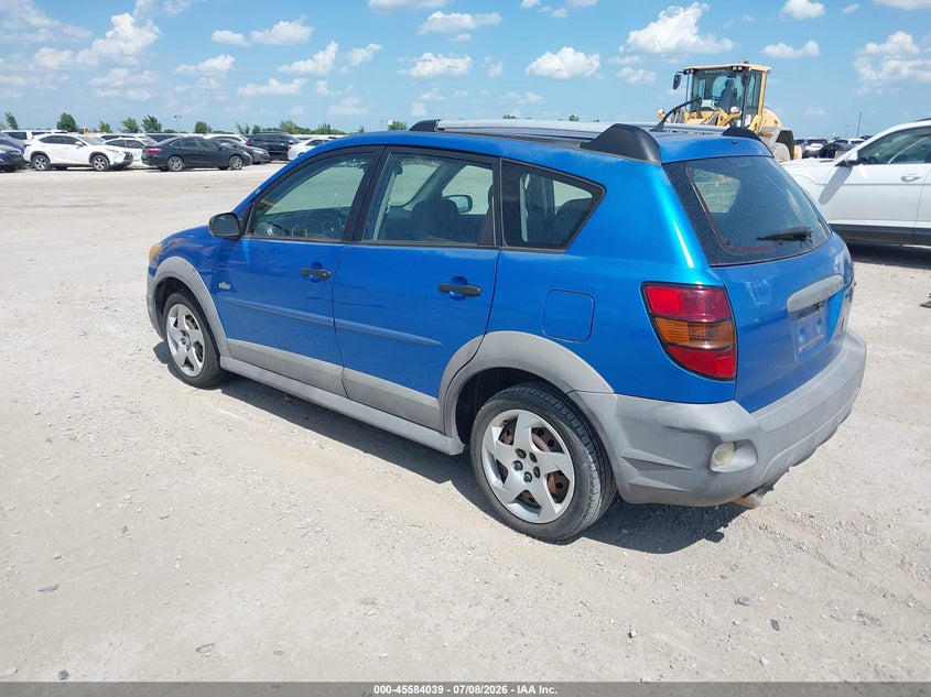 2008 Pontiac Vibe VIN 5Y2SL65888Z400283 IAAI salvage auction — NORMAL WEAR, Original (Texas), sold $1,525 on 2026-07-15 (photo 3)
