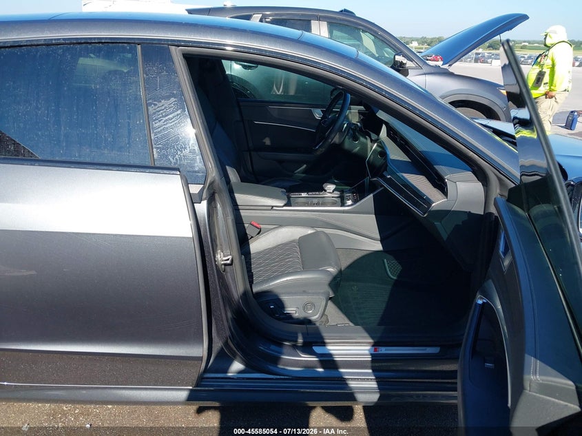 2021 Audi S7 VIN WAUSFBF21MN035034 IAAI salvage auction — LEFT FRONT, Certificate Of Title (Nebraska), sold $26,500 on 2026-08-20 (photo 5)