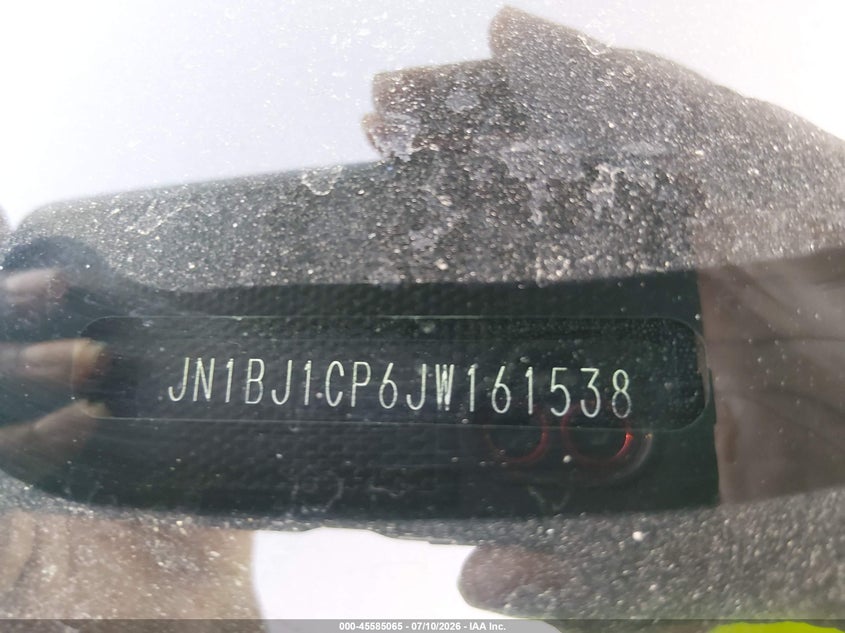 2018 Nissan Rogue sport VIN JN1BJ1CP6JW161538 IAAI salvage auction — ALL OVER, Original (Texas), sold $2,250 on 2026-07-27 (photo 9)