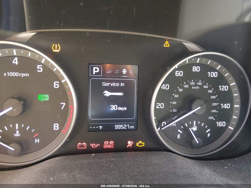 2018 Hyundai Elantra VIN KMHD84LF0JU499843 IAAI salvage auction — FRONT END, Salvage (California), sold $700 on 2026-07-28 (photo 7)