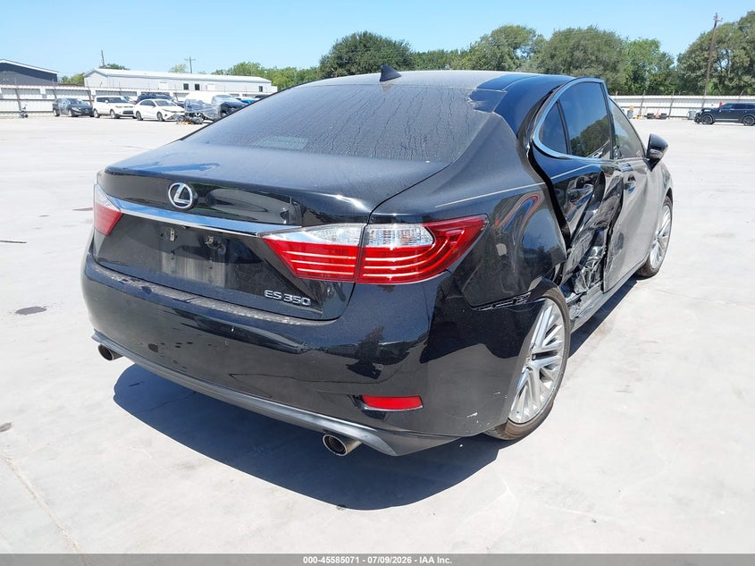 2015 Lexus ES VIN JTHBK1GG6F2199613 IAAI salvage auction — NORMAL WEAR, Original (Texas), sold $3,850 on 2026-07-28 (photo 4)