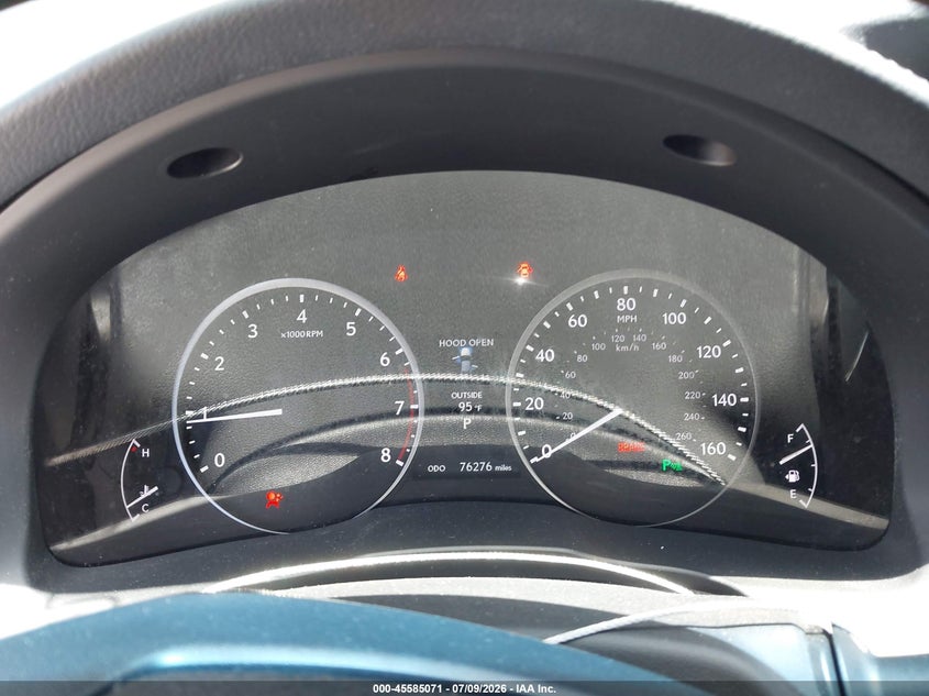 2015 Lexus ES VIN JTHBK1GG6F2199613 IAAI salvage auction — NORMAL WEAR, Original (Texas), sold $3,850 on 2026-07-28 (photo 7)