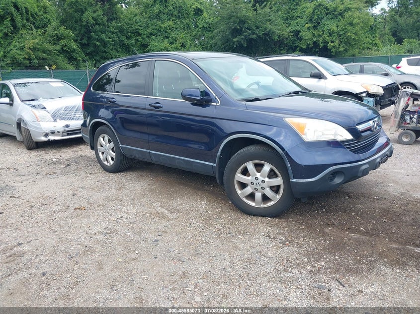 2007 Honda Cr-v VIN JHLRE48717C077845 IAAI salvage auction — NORMAL WEAR, Clear (Maryland), sold $900 on 2026-07-18 (photo 1)