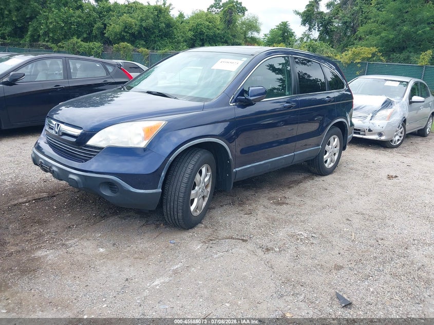 2007 Honda Cr-v VIN JHLRE48717C077845 IAAI salvage auction — NORMAL WEAR, Clear (Maryland), sold $900 on 2026-07-18 (photo 2)
