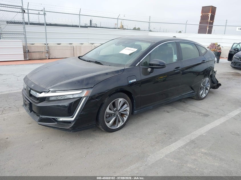 2018 Honda Clarity VIN JHMZC5F30JC020051 IAAI salvage auction — REAR END, Salvage (California), sold $5,225 on 2026-07-29 (photo 2)