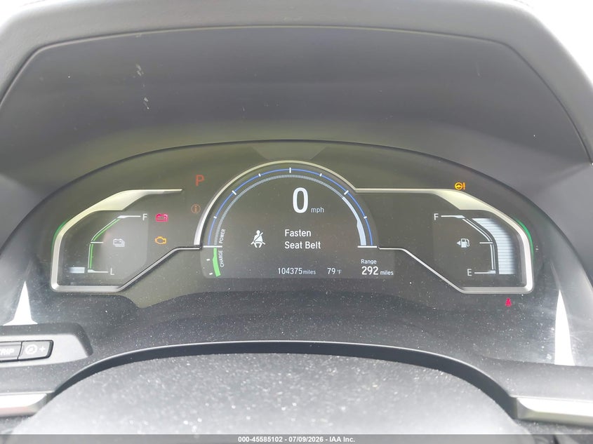 2018 Honda Clarity VIN JHMZC5F30JC020051 IAAI salvage auction — REAR END, Salvage (California), sold $5,225 on 2026-07-29 (photo 7)
