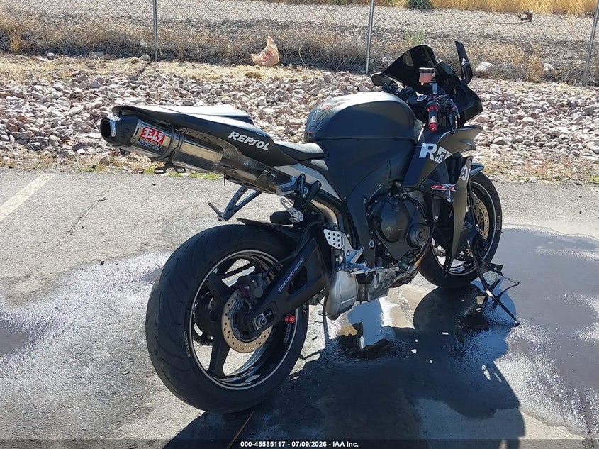 2009 Honda Cbr600 VIN JH2PC40009K201533 IAAI salvage auction — LEFT & RIGHT, Salvage (Idaho), sold $975 on 2026-07-30 (photo 4)