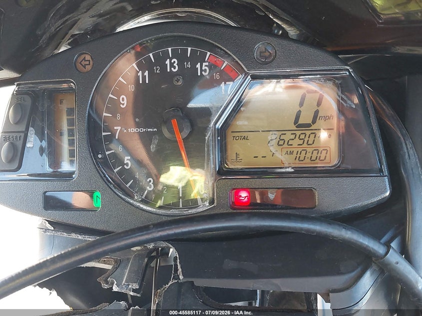 2009 Honda Cbr600 VIN JH2PC40009K201533 IAAI salvage auction — LEFT & RIGHT, Salvage (Idaho), sold $975 on 2026-07-30 (photo 7)