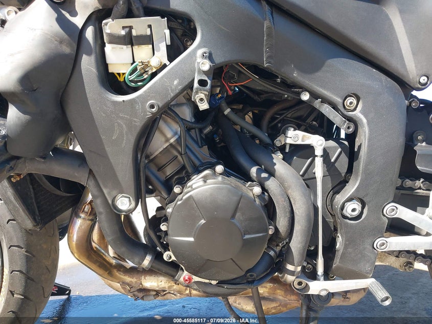 2009 Honda Cbr600 VIN JH2PC40009K201533 IAAI salvage auction — LEFT & RIGHT, Salvage (Idaho), sold $975 on 2026-07-30 (photo 9)