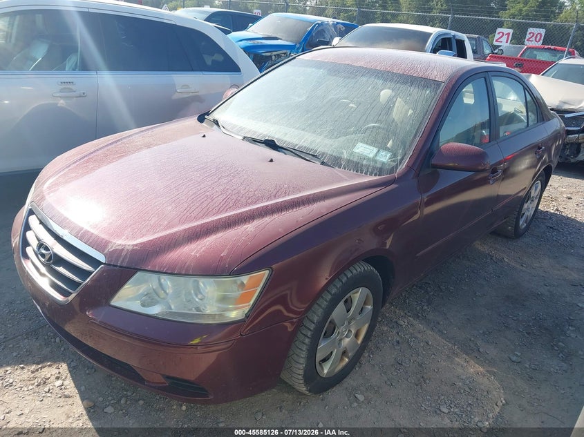 2009 Hyundai Sonata VIN 5NPET46C59H415319 IAAI salvage auction — REAR END, Mv-907A (New York), sold $650 on 2026-08-02 (photo 2)