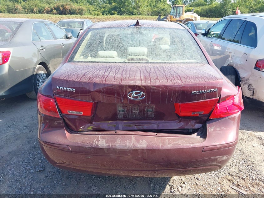 2009 Hyundai Sonata VIN 5NPET46C59H415319 IAAI salvage auction — REAR END, Mv-907A (New York), sold $650 on 2026-08-02 (photo 6)