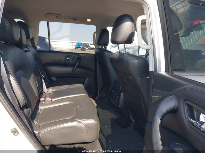 2023 Nissan Armada VIN JN8AY2AC2P9180710 IAAI salvage auction — HAIL, Salvage Title, sold $14,050 on 2026-09-01 (photo 8)