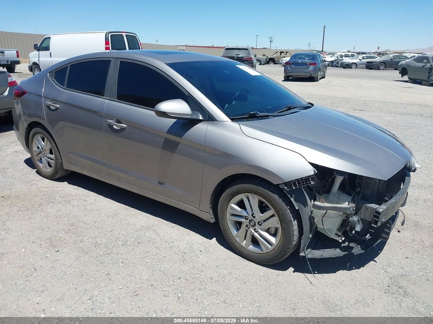 2020 Hyundai Elantra VIN KMHD84LF3LU905651 IAAI salvage auction — FRONT END, Salvage Title, sold $1,950 on 2026-07-15 (photo 1)
