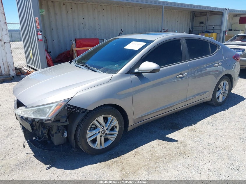 2020 Hyundai Elantra VIN KMHD84LF3LU905651 IAAI salvage auction — FRONT END, Salvage Title, sold $1,950 on 2026-07-15 (photo 2)