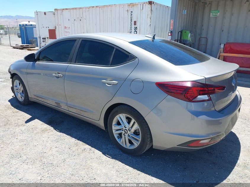 2020 Hyundai Elantra VIN KMHD84LF3LU905651 IAAI salvage auction — FRONT END, Salvage Title, sold $1,950 on 2026-07-15 (photo 3)
