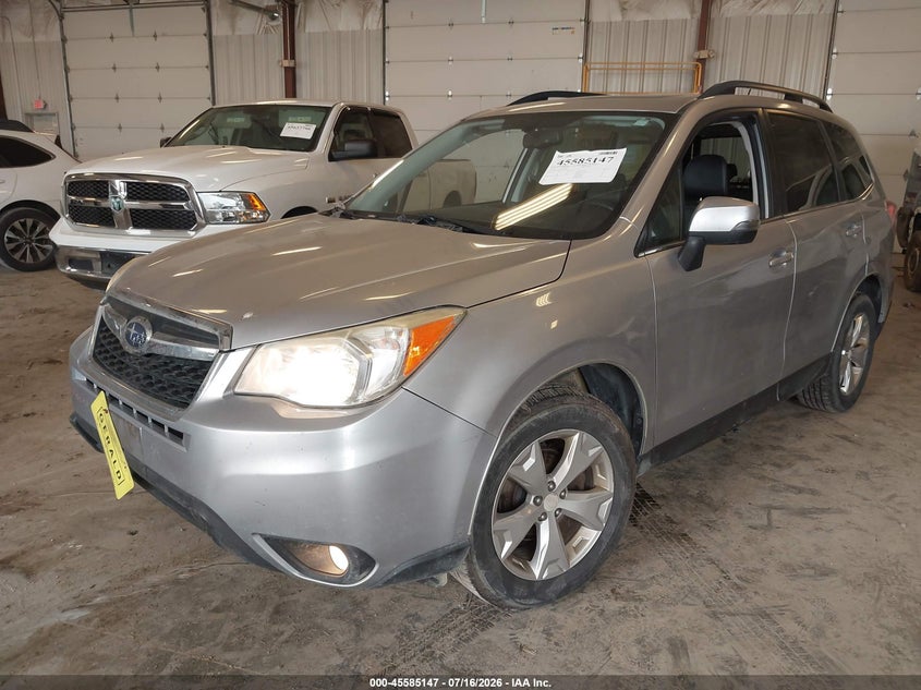 2014 Subaru Forester VIN JF2SJAMCXEH540935 IAAI salvage auction — NORMAL WEAR, Clear (Illinois), sold $25 on 2026-07-28 (photo 2)