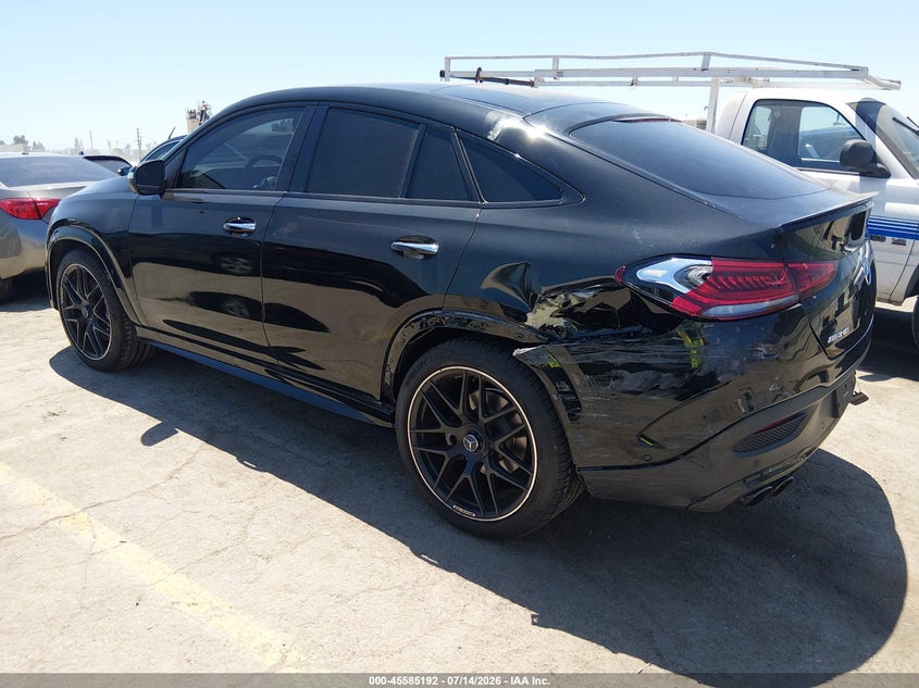 2023 Mercedes-benz Amg gle coupe VIN 4JGFD6BB2PA959075 IAAI salvage auction — LEFT REAR, Salvage Title, sold $41,400 on 2026-08-24 (photo 3)