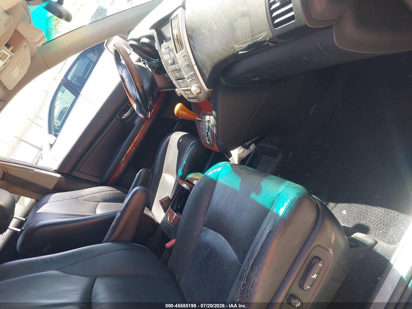 2007 Lexus Rx 350 VIN JTJGK31U870003408 IAAI salvage auction — NORMAL WEAR, App For Dup Clear (California), sold $625 on 2026-07-28 (photo 5)