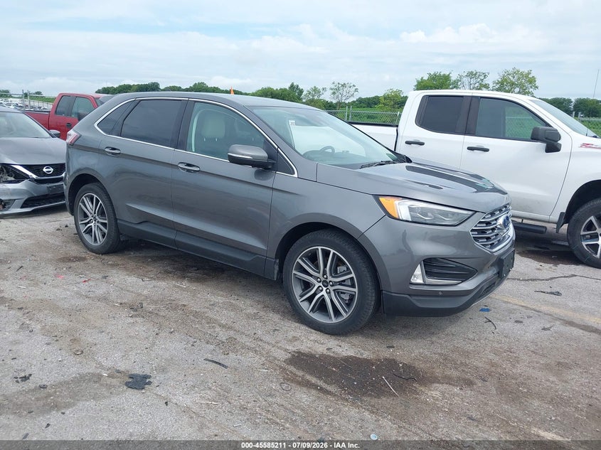 2024 Ford Edge VIN 2FMPK4K99RBA08651 IAAI salvage auction — LEFT SIDE, Salvage (Iowa), sold $9,400 on 2026-08-20 (photo 1)