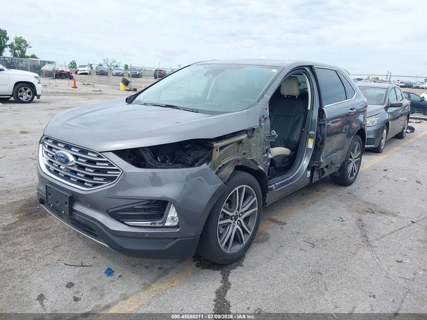 2024 Ford Edge VIN 2FMPK4K99RBA08651 IAAI salvage auction — LEFT SIDE, Salvage (Iowa), sold $9,400 on 2026-08-20 (photo 6)