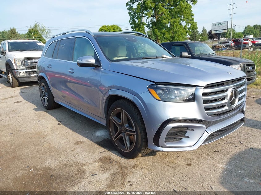 2025 Mercedes-Benz GLS-Class VIN 4JGFF5KE5SB407457 — IAAI salvage auction photo