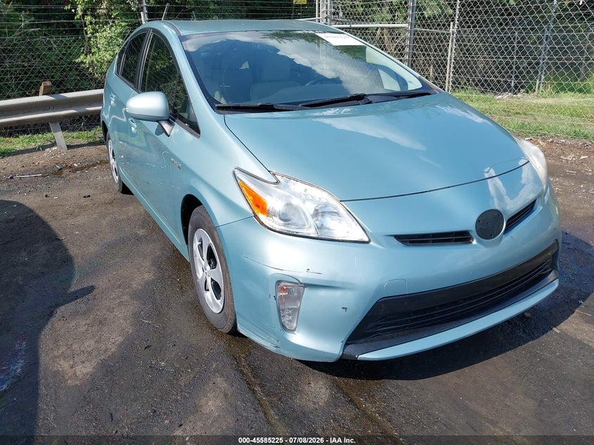 2014 Toyota Prius VIN JTDKN3DUXE1773861 IAAI salvage auction — NORMAL WEAR, Clear (North Carolina), sold $900 on 2026-07-30 (photo 6)