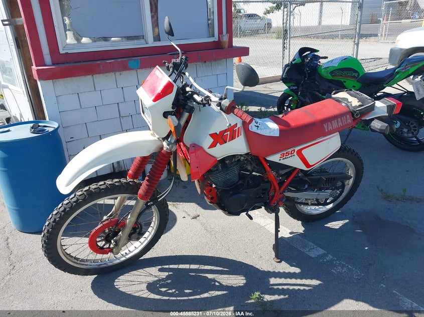 1988 Yamaha Xt350 VIN JYA2GKC09JA002655 IAAI salvage auction — NORMAL WEAR, Clear - Dealer Only (California), sold $375 on 2026-07-20 (photo 2)