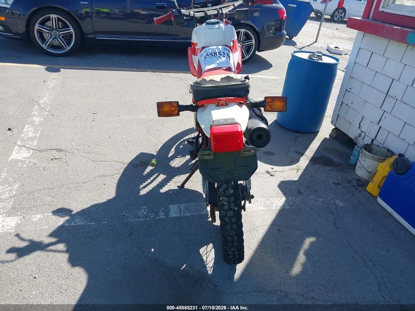1988 Yamaha Xt350 VIN JYA2GKC09JA002655 IAAI salvage auction — NORMAL WEAR, Clear - Dealer Only (California), sold $375 on 2026-07-20 (photo 6)