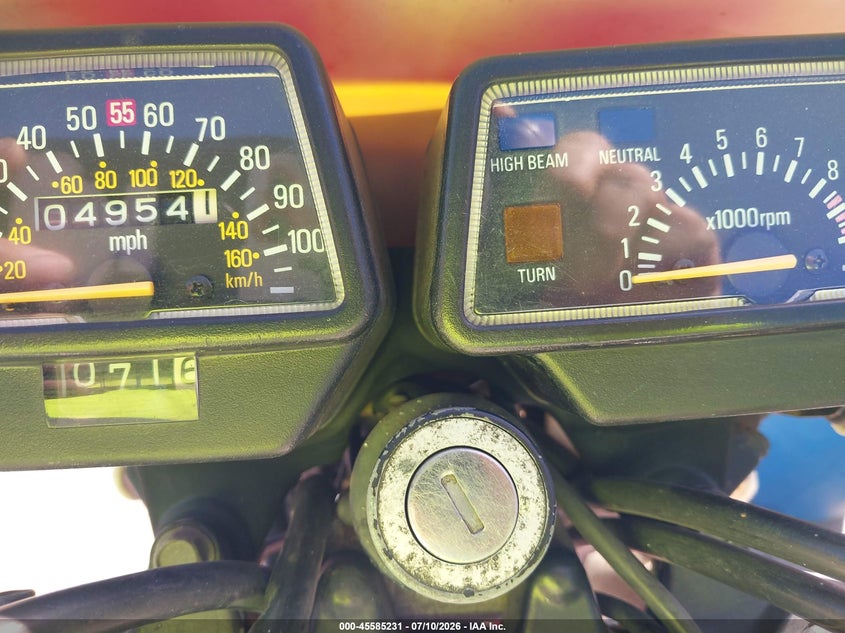 1988 Yamaha Xt350 VIN JYA2GKC09JA002655 IAAI salvage auction — NORMAL WEAR, Clear - Dealer Only (California), sold $375 on 2026-07-20 (photo 7)
