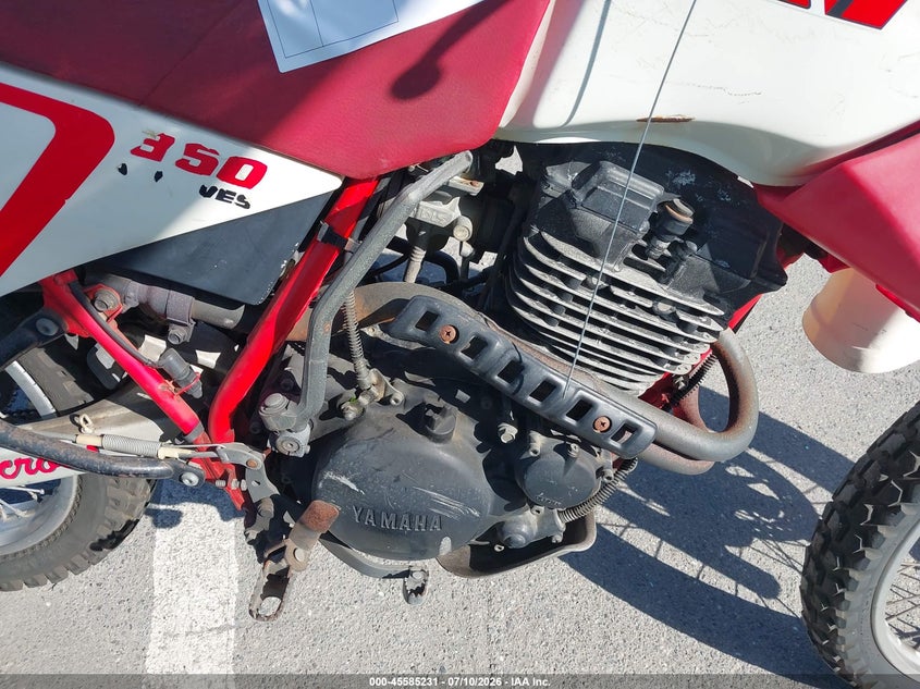 1988 Yamaha Xt350 VIN JYA2GKC09JA002655 IAAI salvage auction — NORMAL WEAR, Clear - Dealer Only (California), sold $375 on 2026-07-20 (photo 8)
