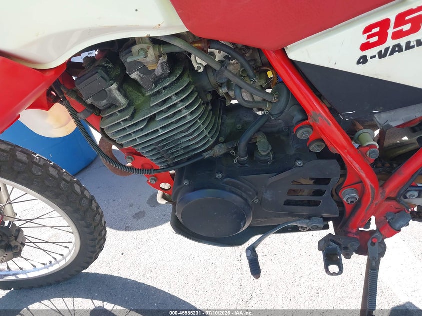 1988 Yamaha Xt350 VIN JYA2GKC09JA002655 IAAI salvage auction — NORMAL WEAR, Clear - Dealer Only (California), sold $375 on 2026-07-20 (photo 9)
