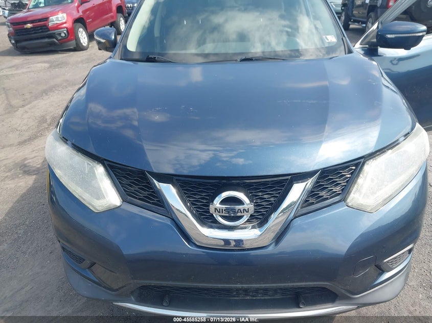 2015 Nissan Rogue VIN KNMAT2MT4FP555335 IAAI salvage auction — NORMAL WEAR, Clear (Pennsylvania), sold $25 on 2026-07-21 (photo 6)