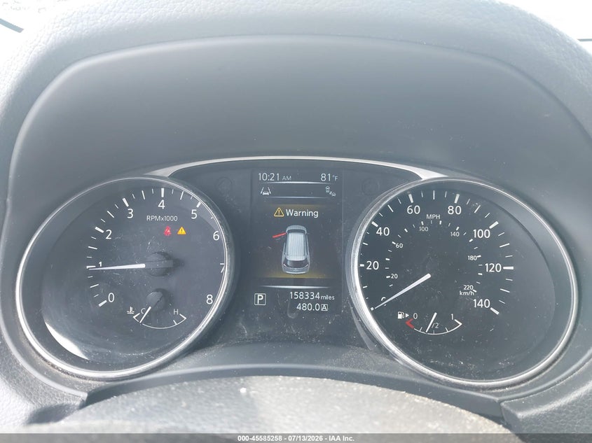 2015 Nissan Rogue VIN KNMAT2MT4FP555335 IAAI salvage auction — NORMAL WEAR, Clear (Pennsylvania), sold $25 on 2026-07-21 (photo 7)