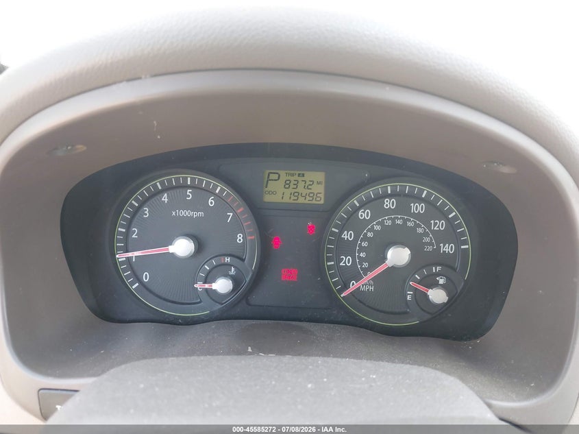 2007 Kia Rio VIN KNADE123276253440 IAAI salvage auction — RIGHT FRONT, Bill Of Sale (Washington), sold $425 on 2026-07-22 (photo 7)