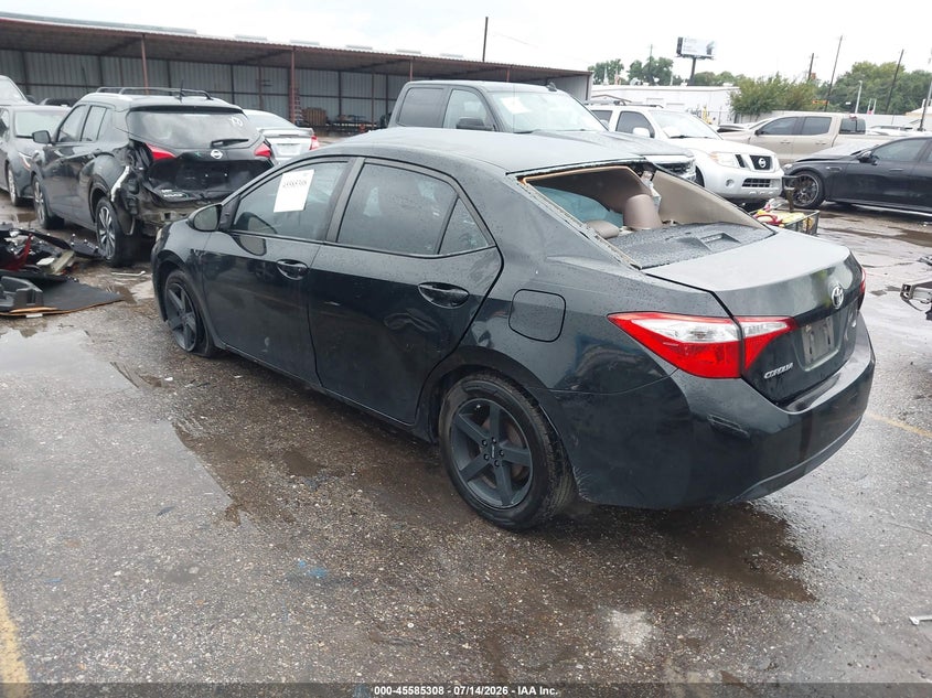2015 Toyota Corolla VIN 5YFBURHE7FP298966 IAAI salvage auction — RIGHT SIDE, Salvage Title, sold $1,000 on 2026-08-14 (photo 3)
