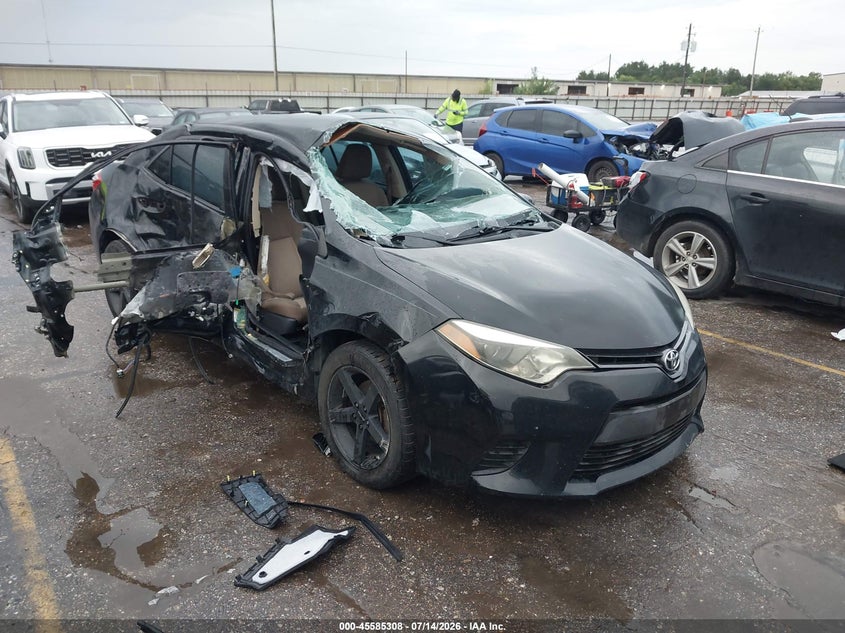 2015 Toyota Corolla VIN 5YFBURHE7FP298966 IAAI salvage auction — RIGHT SIDE, Salvage Title, sold $1,000 on 2026-08-14 (photo 6)