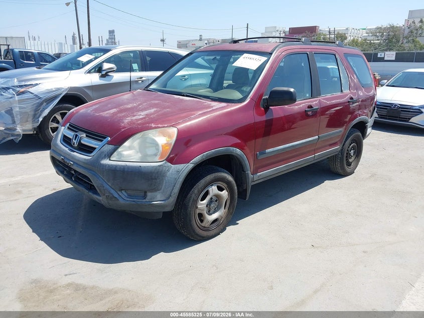 2003 Honda Cr-v VIN JHLRD68473C004333 IAAI salvage auction — LEFT SIDE, Clear - Dealer Only (California), sold $225 on 2026-07-29 (photo 2)