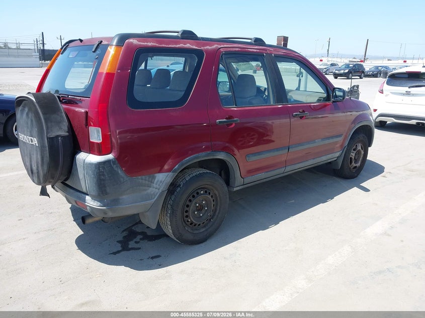 2003 Honda Cr-v VIN JHLRD68473C004333 IAAI salvage auction — LEFT SIDE, Clear - Dealer Only (California), sold $225 on 2026-07-29 (photo 4)