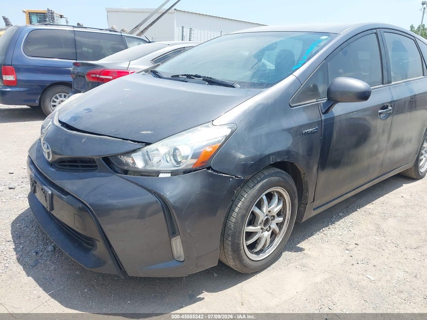 2016 Toyota Prius v VIN JTDZN3EU9GJ049336 IAAI salvage auction — NORMAL WEAR, Clear - Public Restricted (Oklahoma), sold $1,650 on 2026-07-15 (photo 2)