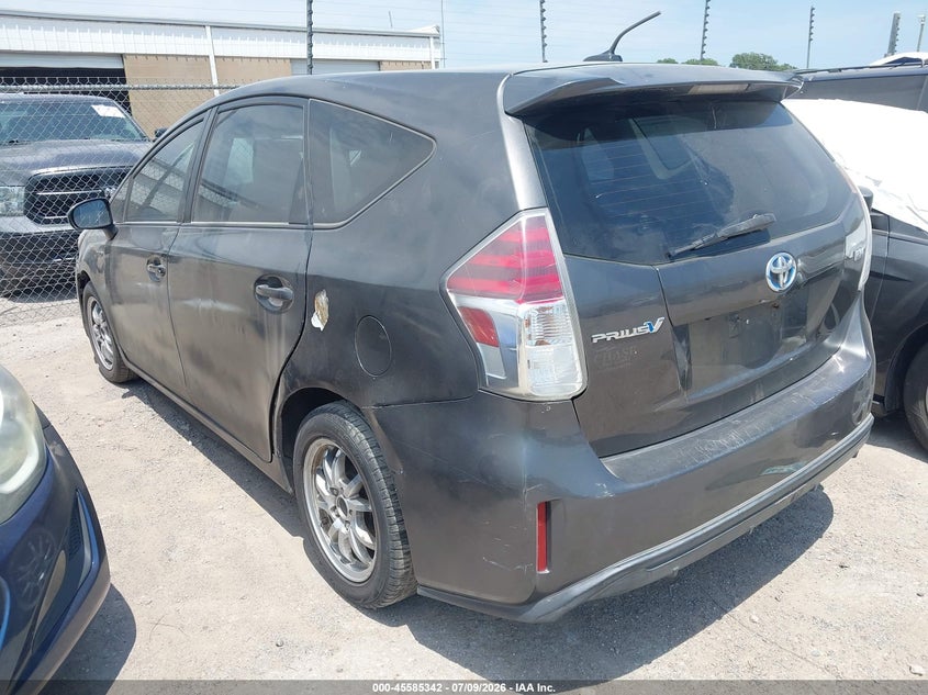 2016 Toyota Prius v VIN JTDZN3EU9GJ049336 IAAI salvage auction — NORMAL WEAR, Clear - Public Restricted (Oklahoma), sold $1,650 on 2026-07-15 (photo 3)