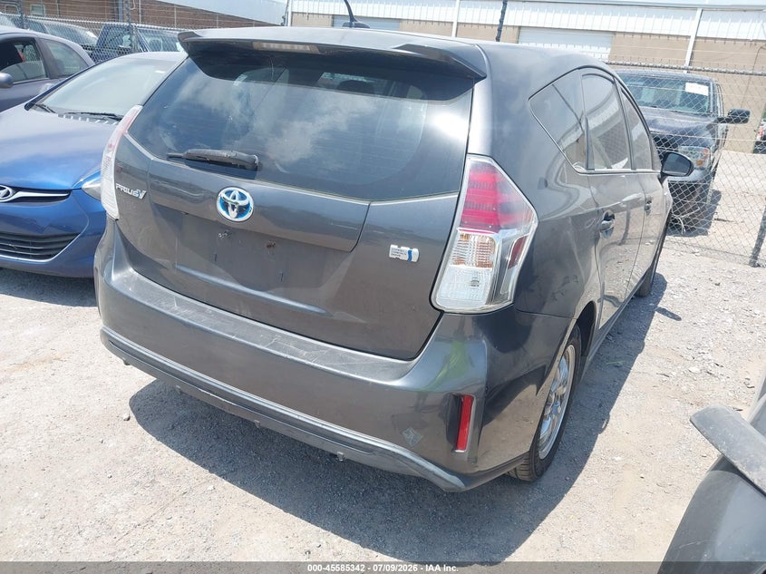 2016 Toyota Prius v VIN JTDZN3EU9GJ049336 IAAI salvage auction — NORMAL WEAR, Clear - Public Restricted (Oklahoma), sold $1,650 on 2026-07-15 (photo 4)
