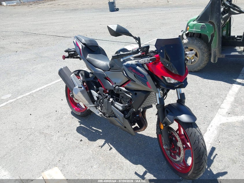 2024 Kawasaki Er VIN ML5ERGF19RDA11151 IAAI salvage auction — SIDE, Salvage (California), sold $1,500 on 2026-07-22 (photo 1)