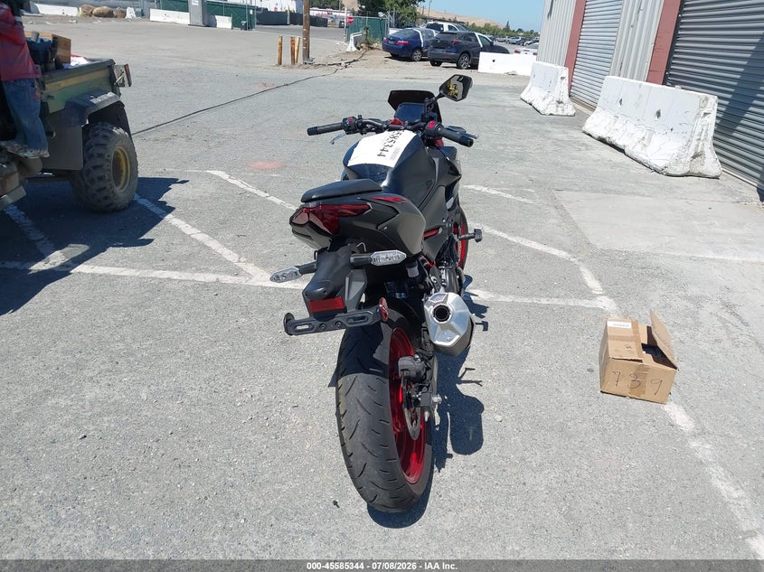 2024 Kawasaki Er VIN ML5ERGF19RDA11151 IAAI salvage auction — SIDE, Salvage (California), sold $1,500 on 2026-07-22 (photo 6)