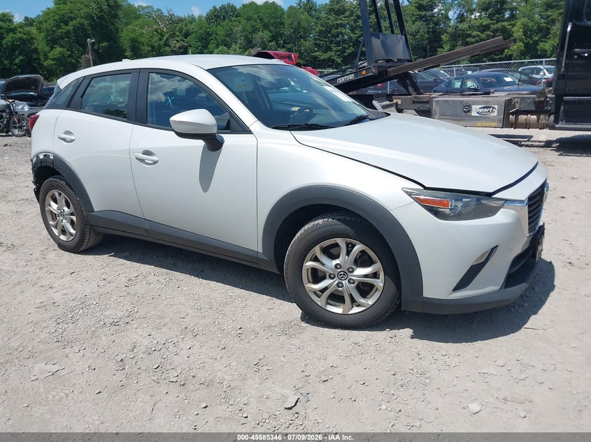 2016 Mazda Cx-3 VIN JM1DKFB79G0130829 IAAI salvage auction — REAR END, Salvage Title, sold $1,850 on 2026-07-21 (photo 1)