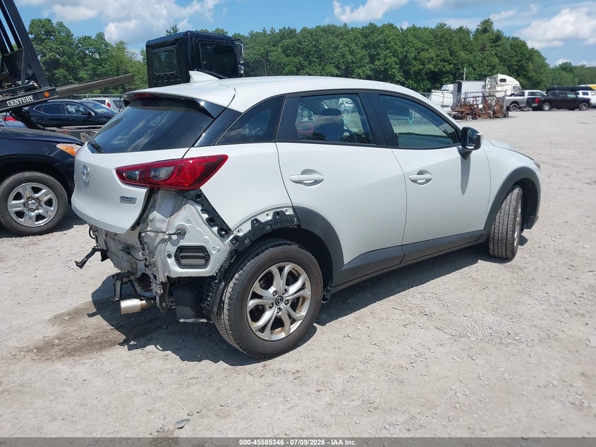 2016 Mazda Cx-3 VIN JM1DKFB79G0130829 IAAI salvage auction — REAR END, Salvage Title, sold $1,850 on 2026-07-21 (photo 4)