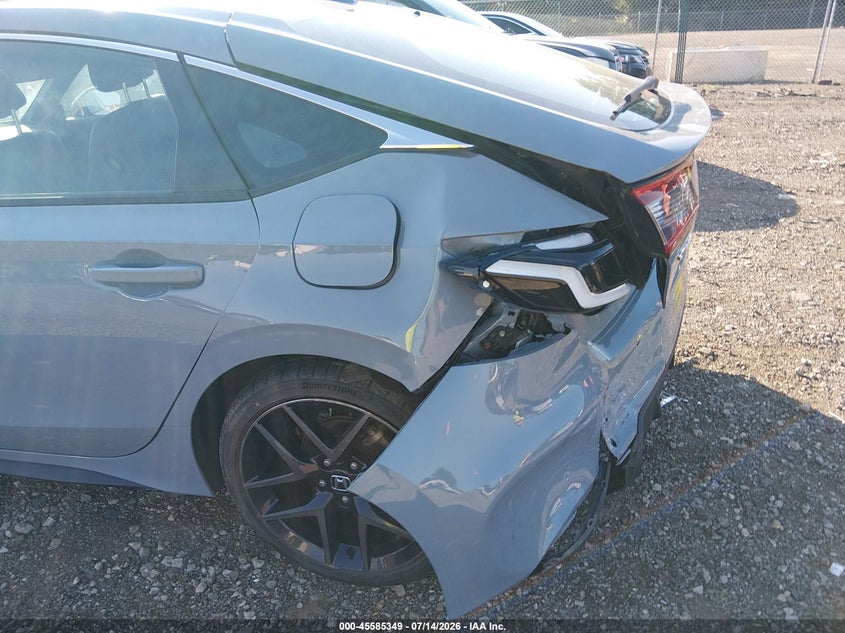 2022 Honda Civic VIN 19XFL1H88NE023722 IAAI salvage auction — REAR END, Salvage (Ohio), sold $9,275 on 2026-08-04 (photo 6)