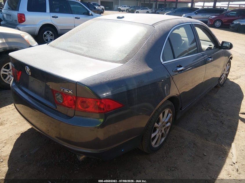 2006 Acura Tsx VIN JH4CL96816C023024 IAAI salvage auction — NORMAL WEAR, Clear-Dealer Only (Arizona), sold $525 on 2026-07-21 (photo 4)