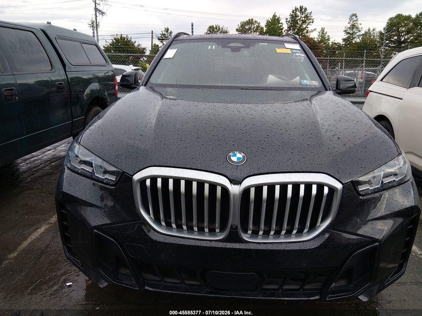 2025 BMW X5 VIN 5UX23EU0XS9W69784 IAAI salvage auction — NORMAL WEAR, Salvage (Pennsylvania), sold $37,250 on 2026-07-24 (photo 6)